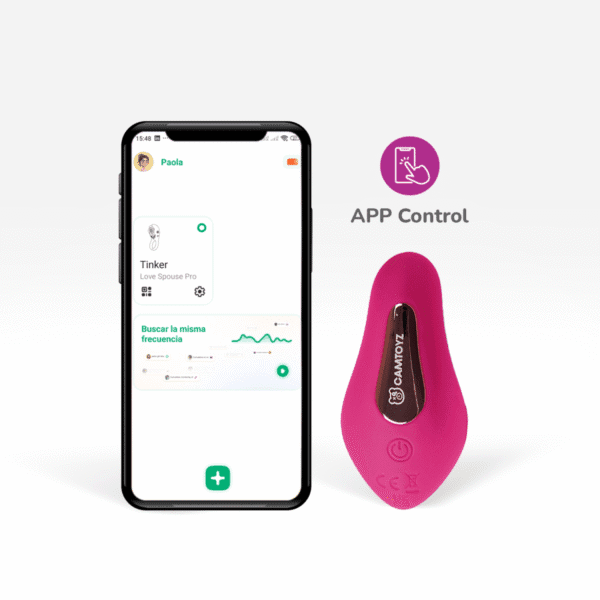 Vibrador Para Panty Tinker Con App