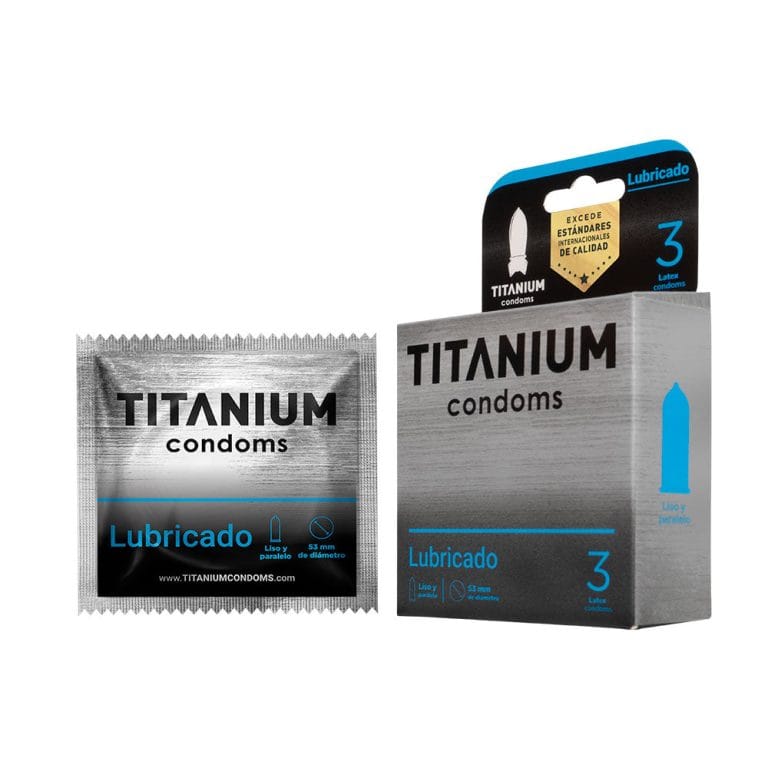 Condones Titanium Lubricado x 3 - Image 2